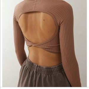 Out from under twist back top